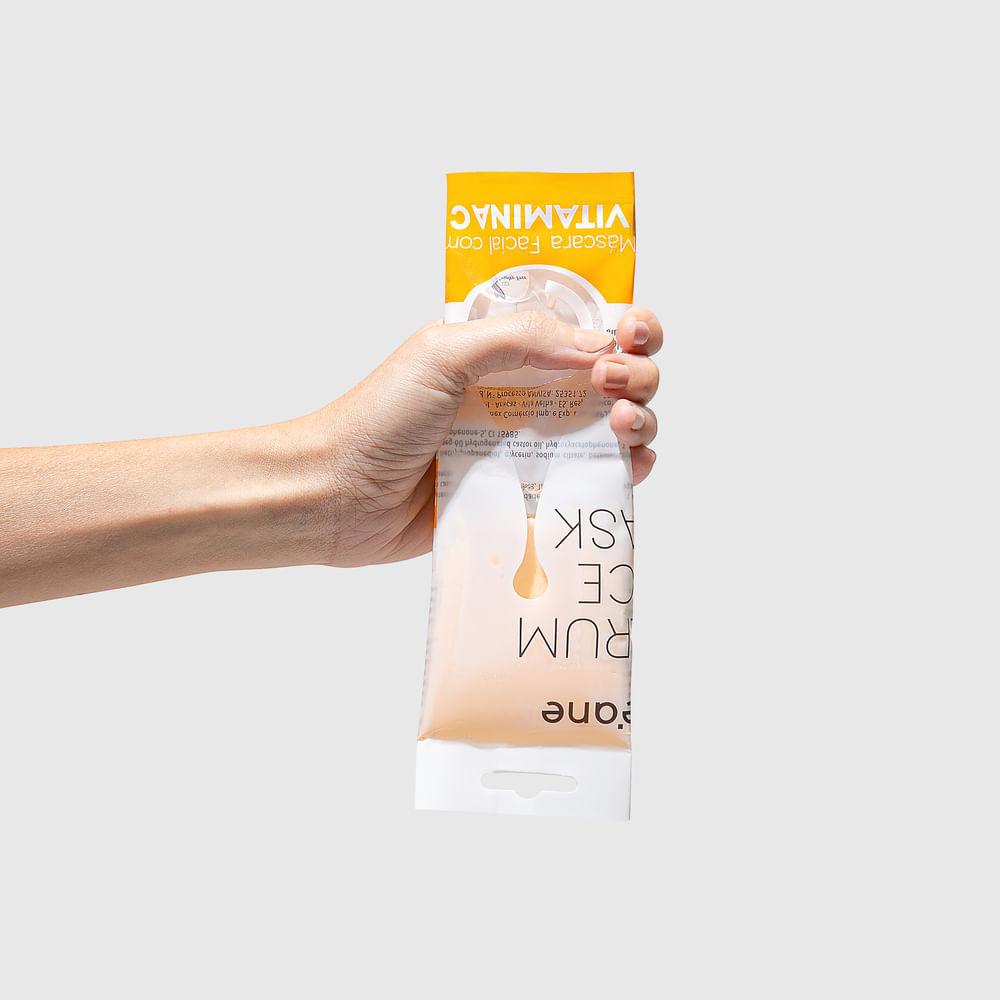 Máscara Facial Com Vitamina C - Serum Face Mask 20ml