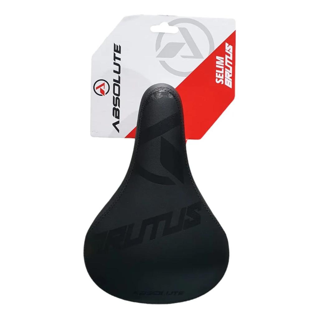 Selim Absolute Brutus 218x147mm Bike Grau Freeride Preto