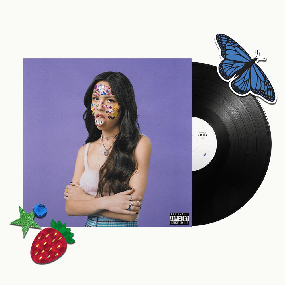 Vinil Olivia Rodrigo - Sour (standard Version - Black) - Importado