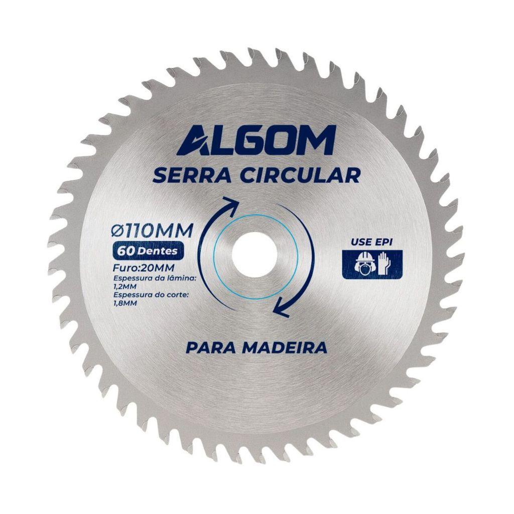 Disco De Serra Circular Widea Para Madeira Algom
