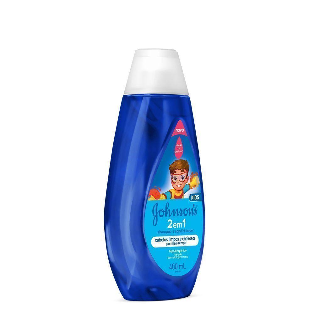 Shampoo E Condicionador Johnson S Baby 2 Em 1 400ml