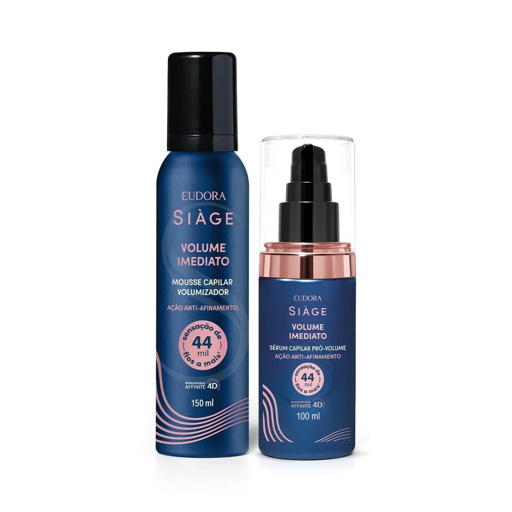 Combo Siàge Volume Imediato Sérum Pró-volume 100ml + Mousse Volumizador 150ml
