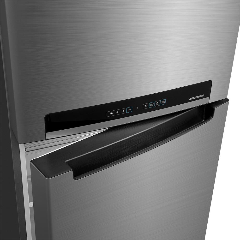 Geladeira Midea Frost Free Duplex Inverter 394L Mdrt533evd Inox