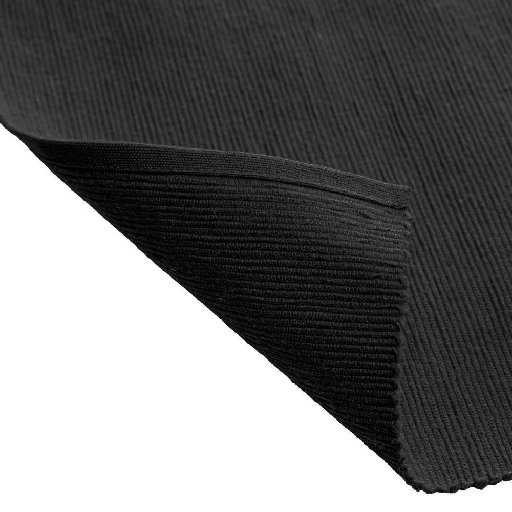 Lugar Americano Lyor Momentos 45cm X 30cm Preto Algodão