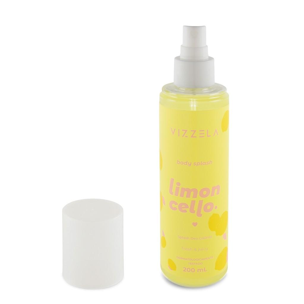 Body Splash Deo Colônia Limoncello Refrescante Original Vegano Vizzela