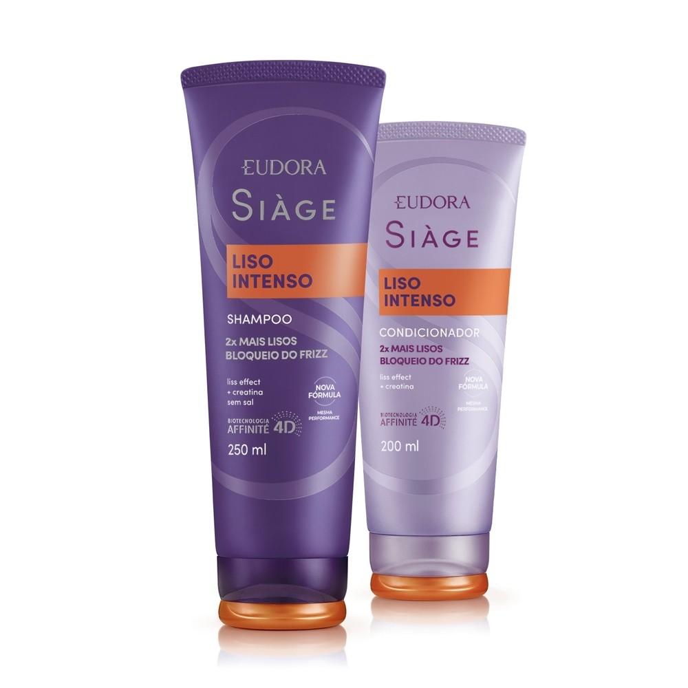 Eudora Kit Siàge Liso Intenso Shampoo 250ml + Condicionador 200ml