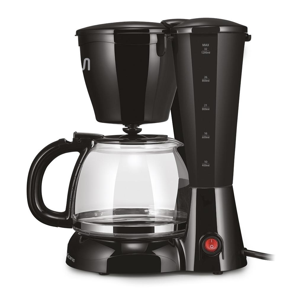 Cafeteira Elétrica 220v-900w 32 Xícaras Filtro Reutilizável E Colher Dosadora Multi - Go038