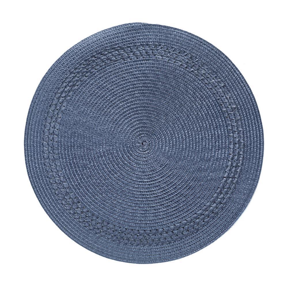 Lugar Americano Wolff De Poliéster Azul Marinho 38cm