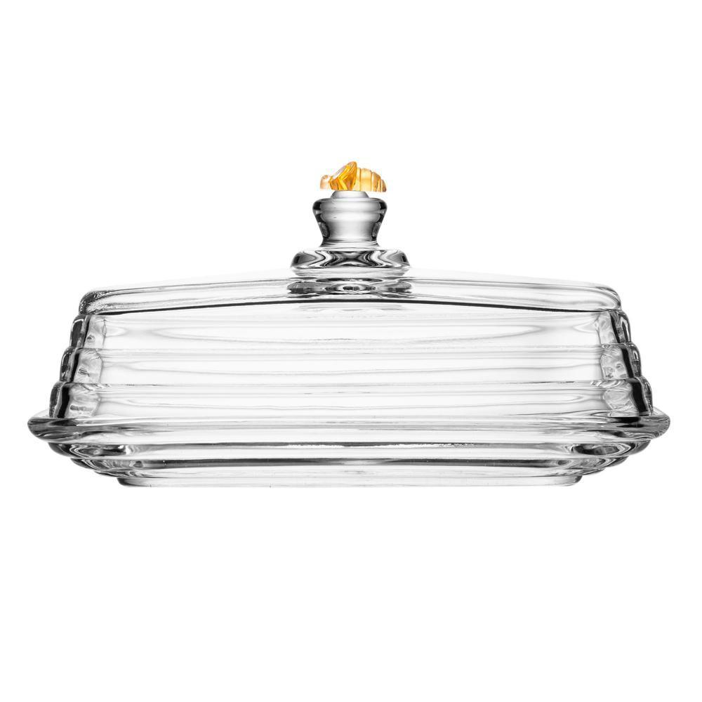 Manteigueira Lyor Little Bee Cristal