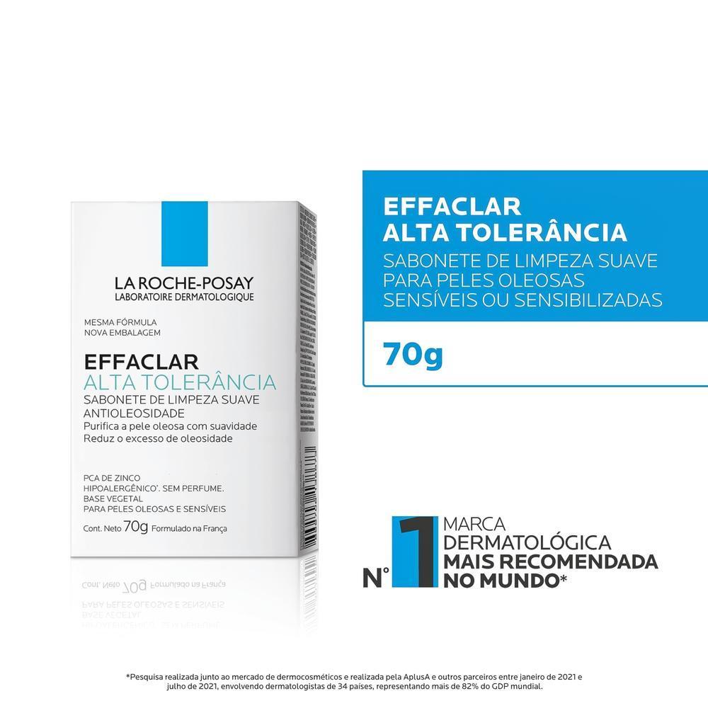La Roche-posay Effaclar Alta Tolerância Sabonete Facial 70g