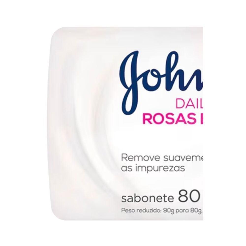 Sabonete Johnson S Daily Care Rosas E Sândalo 80g