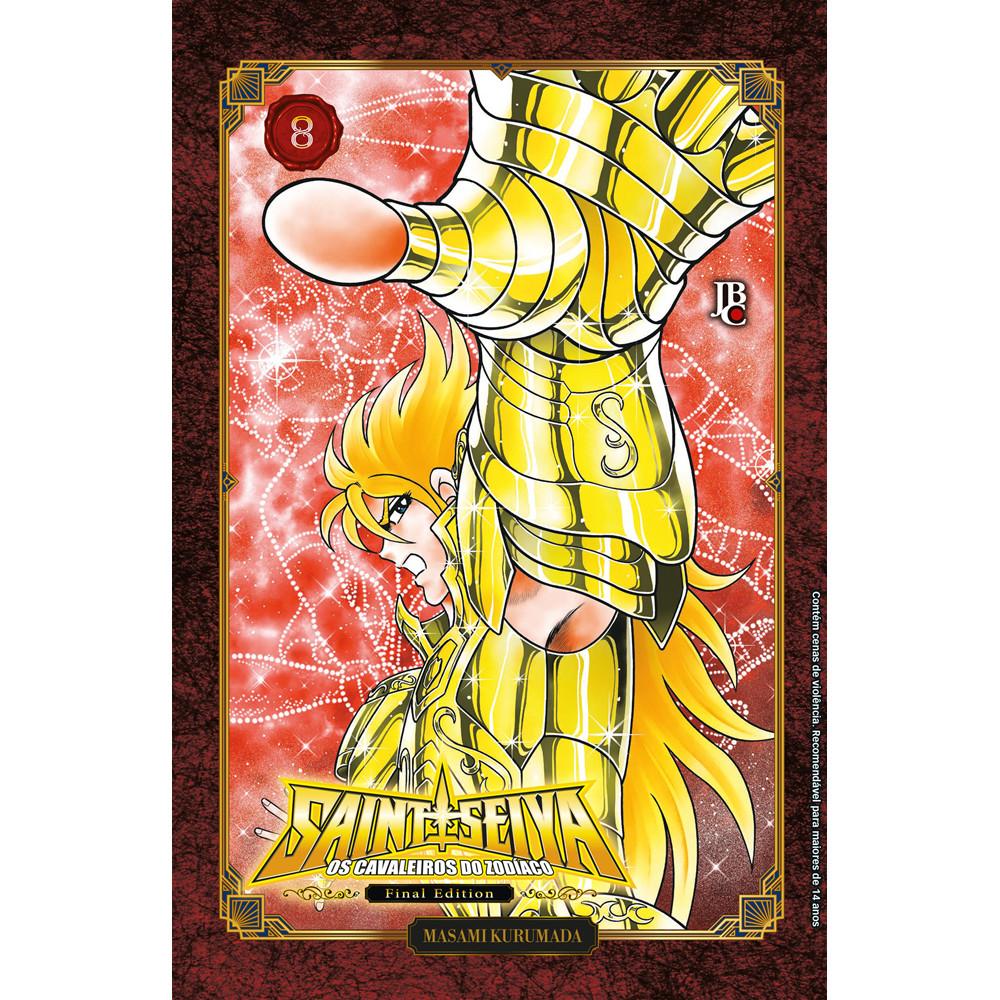Mangá - Cavaleiros Do Zodíaco Saint Seiya Final Edition Vol. 08 - Por Masami Kurumada - Editora Jbc Isbn 9788545716532