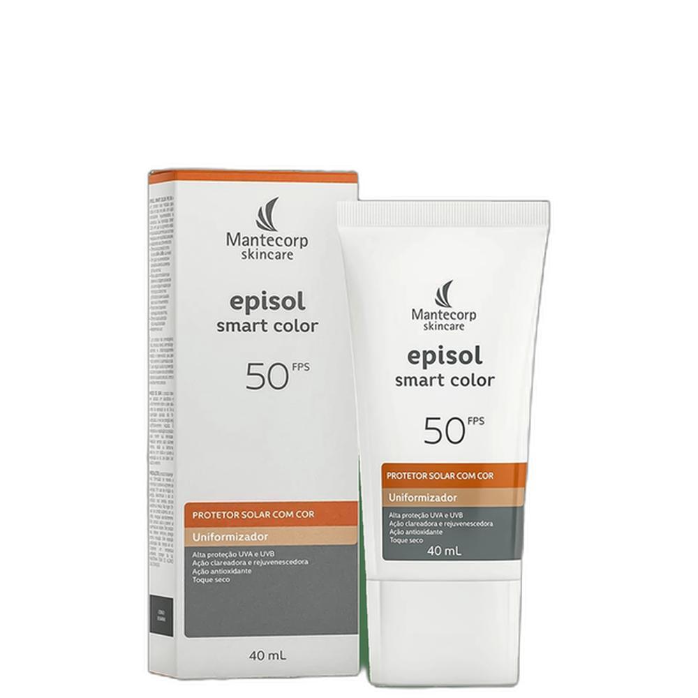 Mantecorp Epsiol Smart Color FPS 50 - Protetor Solar Facial Com Cor 40ml