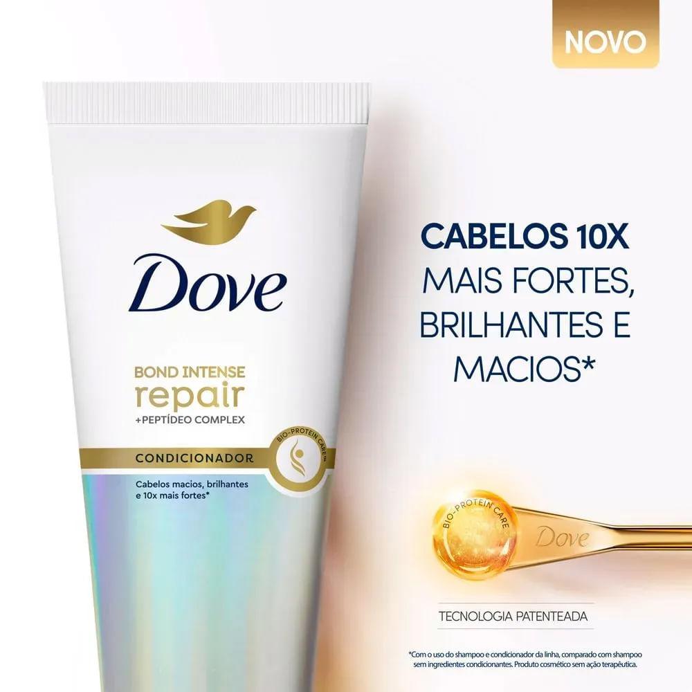 Kit Dove Bond Intense Repair Shampoo + Condicionadoro + Óleo E Sérum + Leave In
