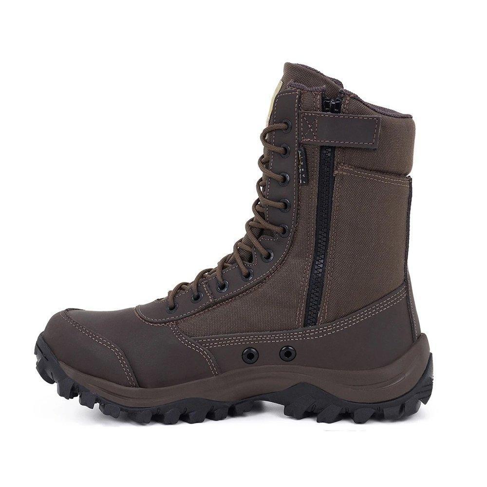 Bota Coturno Tático Easy Boot 8628-7 Marrom - Airstep