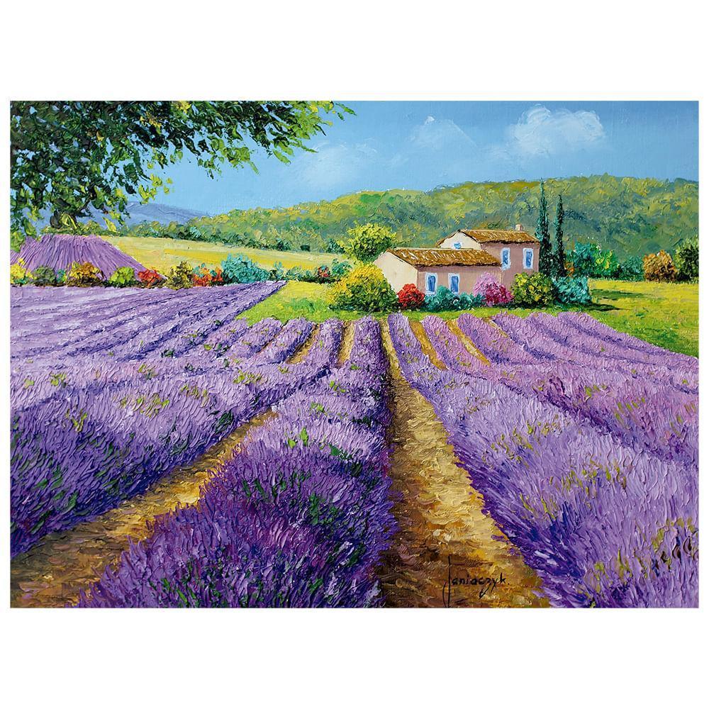 Quebra-cabeça 500 Peças Campos De Lavanda Grow