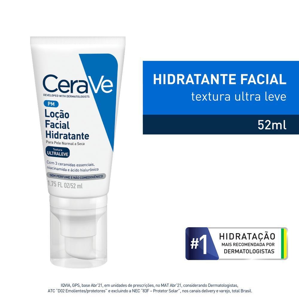 Cerave Moisturising - Loção Hidratante Facial 52ml