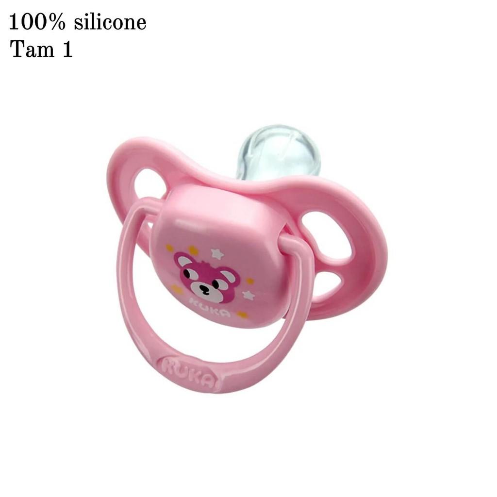 Chupeta Kuka Smart Em Silicone - Tamanho 01