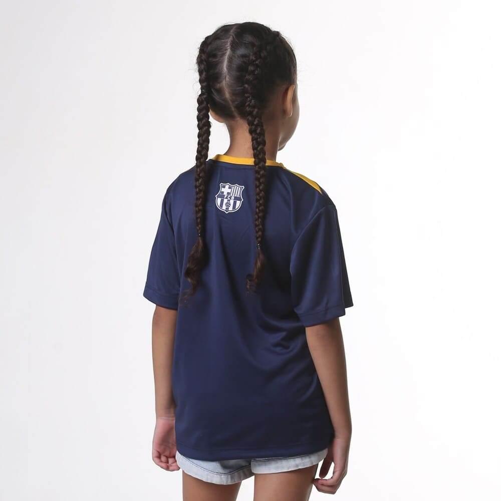 Camiseta Barcelona Epoch Infantil Marinho