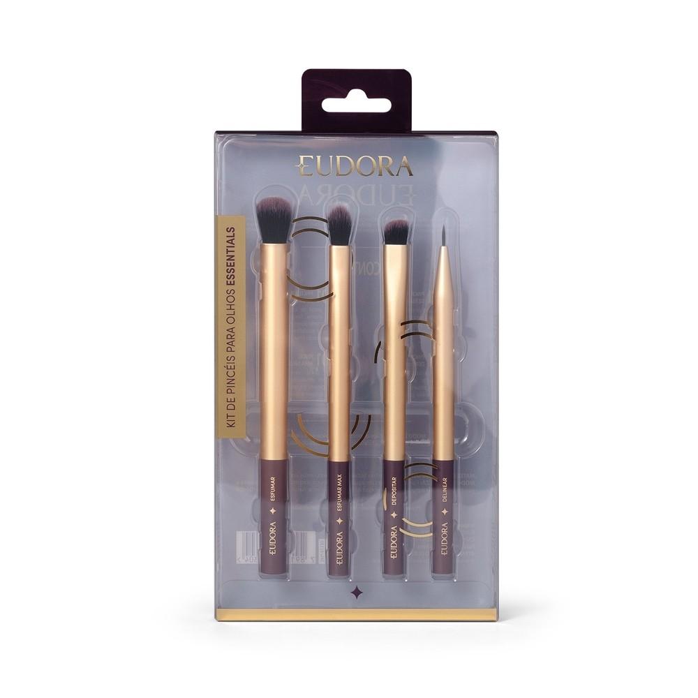 Eudora Essentials Kit De Pincéis Para Olhos