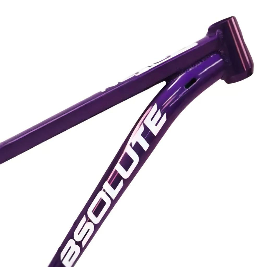 Quadro Mtb Aro 29 Absolute Nero 5 Alumínio Cabeamento Interno Cor Roxa