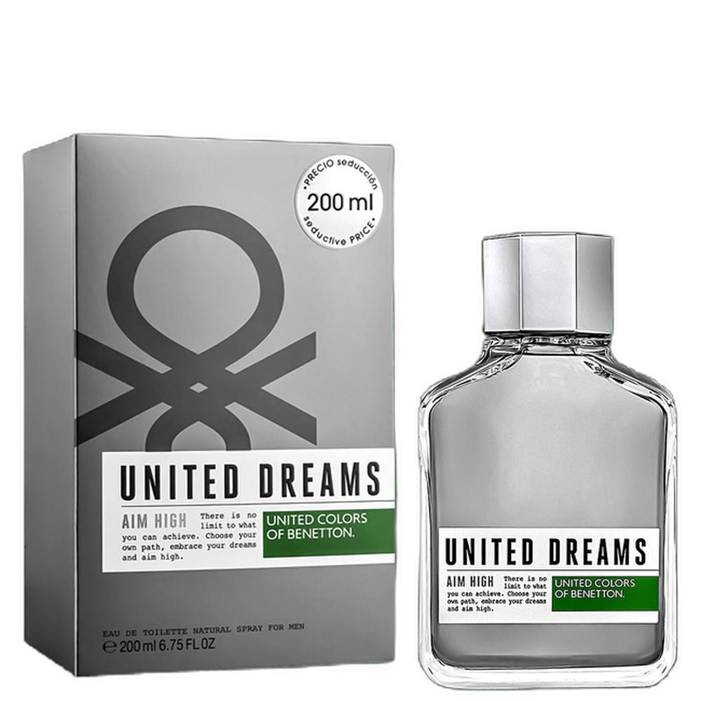 Benetton United Dreams Aim High Perfume Masculino 200ml Blz