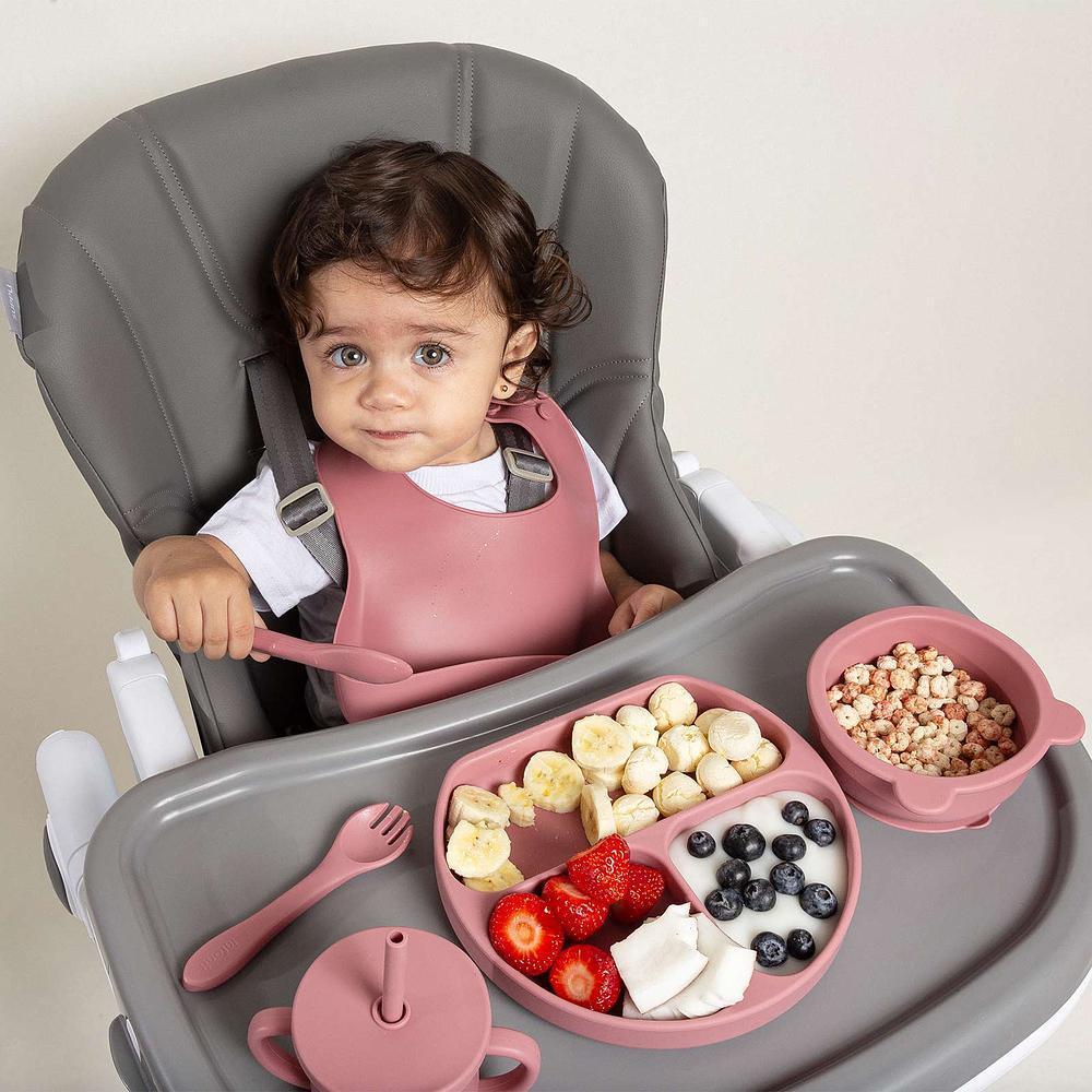 Talher Garfo E Colher De Silicone Piccolo Infanti