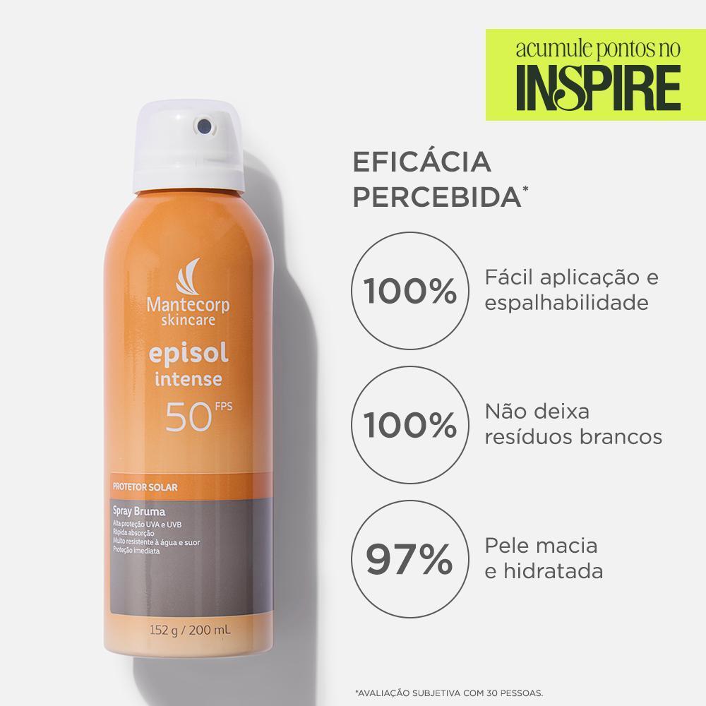 Protetor Solar Episol Intense Bruma FPS 50 200ml