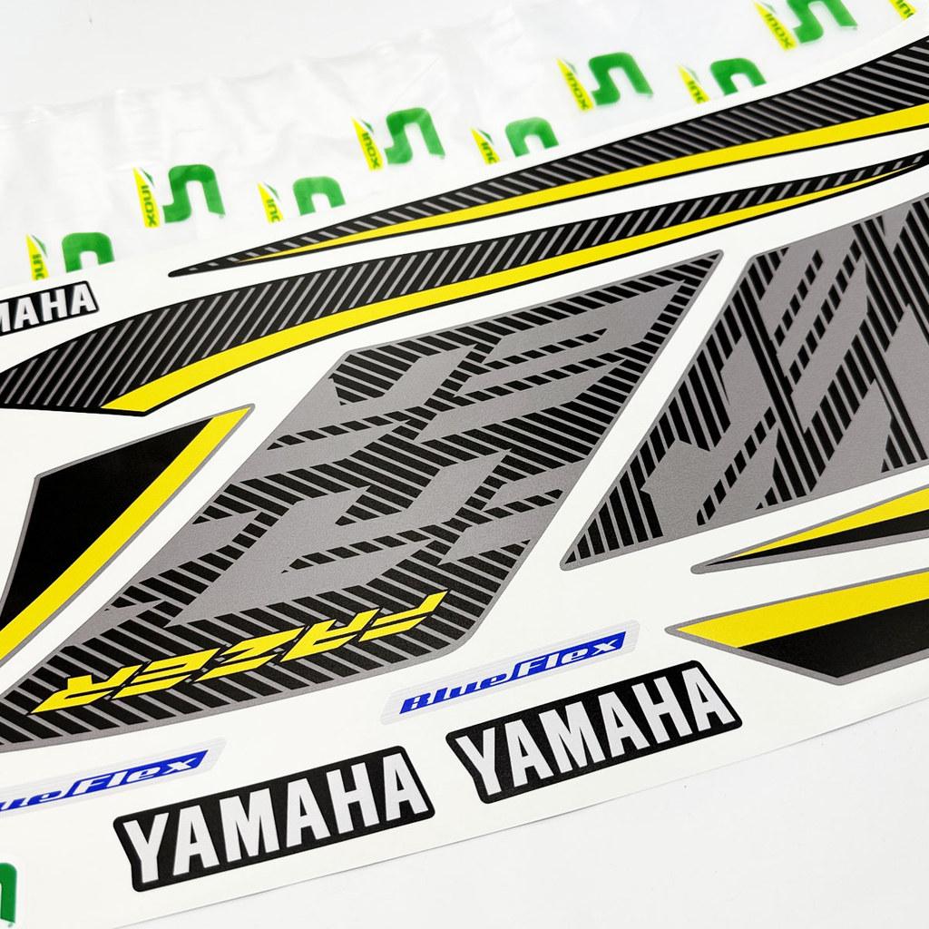Adesivos Para Moto Yamaha Fazer 150 Sed 2017/2018 + Emblemas
