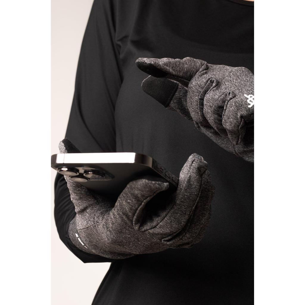 Luva Hupi Running Mescla Para Corrida Proteção Para Dias Frios