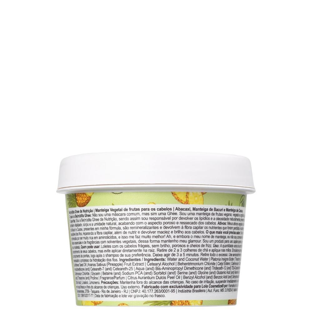 Lola Cosmetics Be(m)dita Ghee Nutrição - Máscara 100g Blz