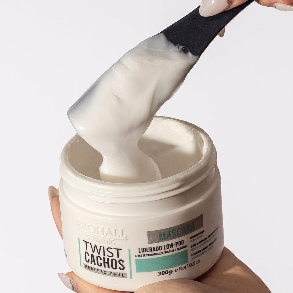 Máscara Low Poo De Cachos Hidratação Profunda Twist Curls 300g