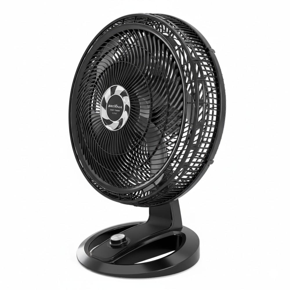 Ventilador De Mesa Britânia Bvt 500 127V Preto 176W