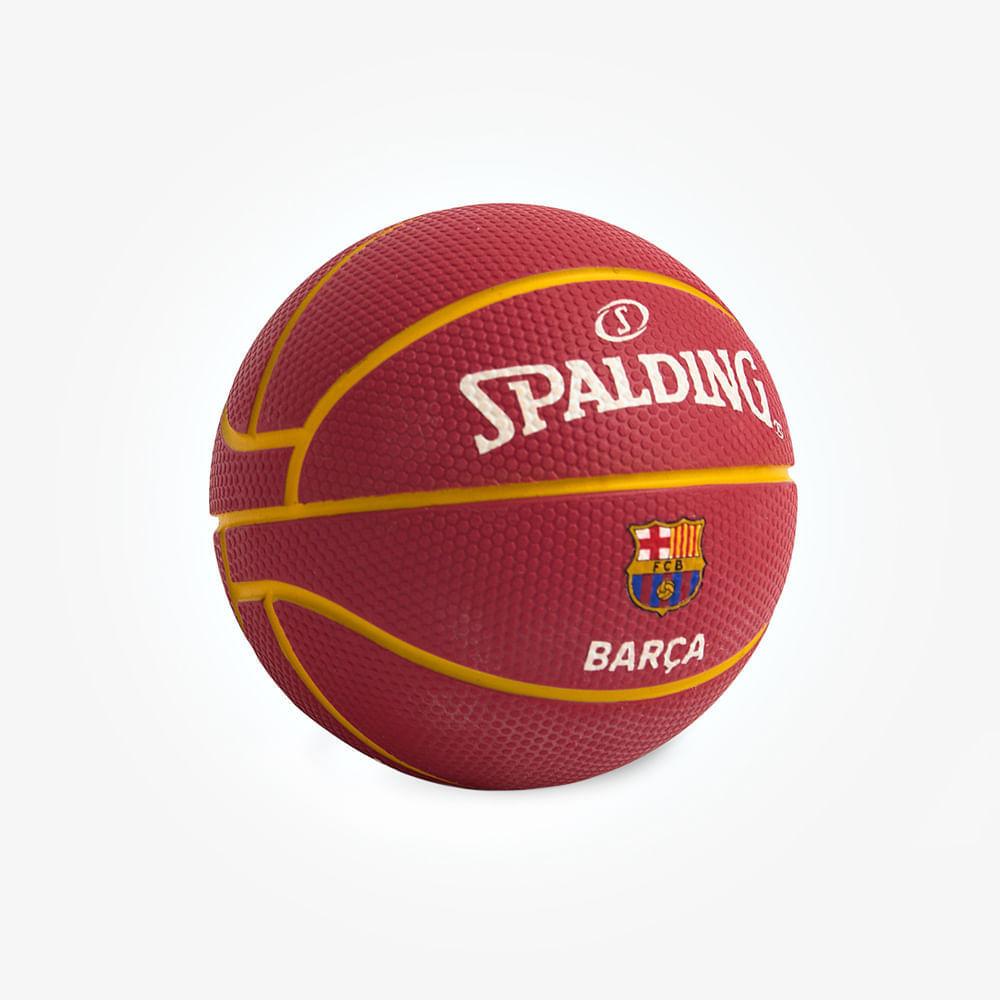 Mini Bola De Basquete Spalding Spaldeen Barcelona - Vermelho
