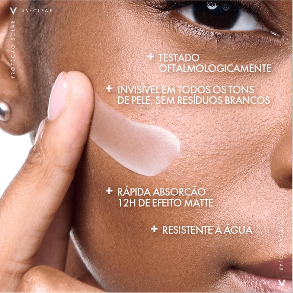 Vichy Capital Soleil Uv Clear Fps60 - Protetor Solar Facial 40g