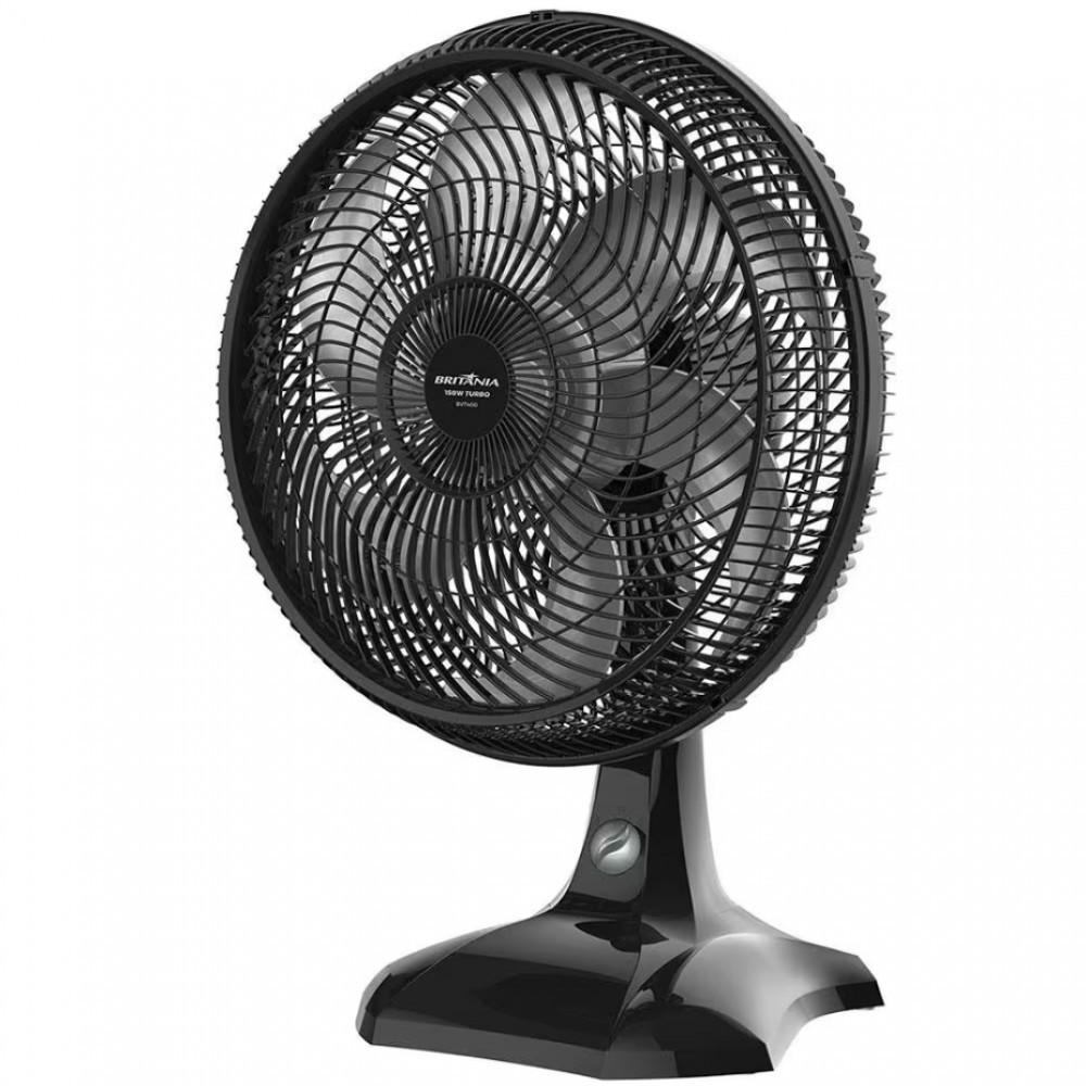 Ventilador De Mesa Maxx Force Bvt400 40cm Com 3 Velocidades E 6 Pás Britânia