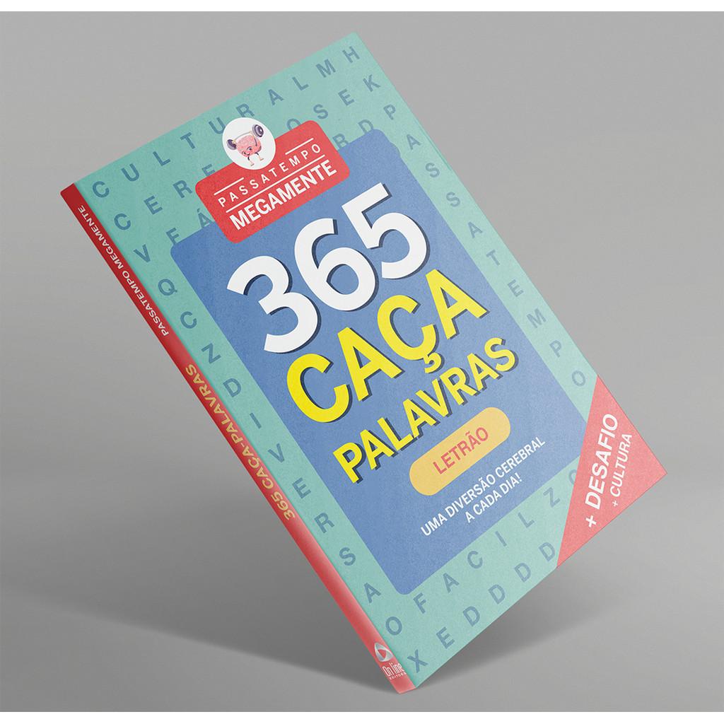 Passatempo Megamente 365 Caça-palavras