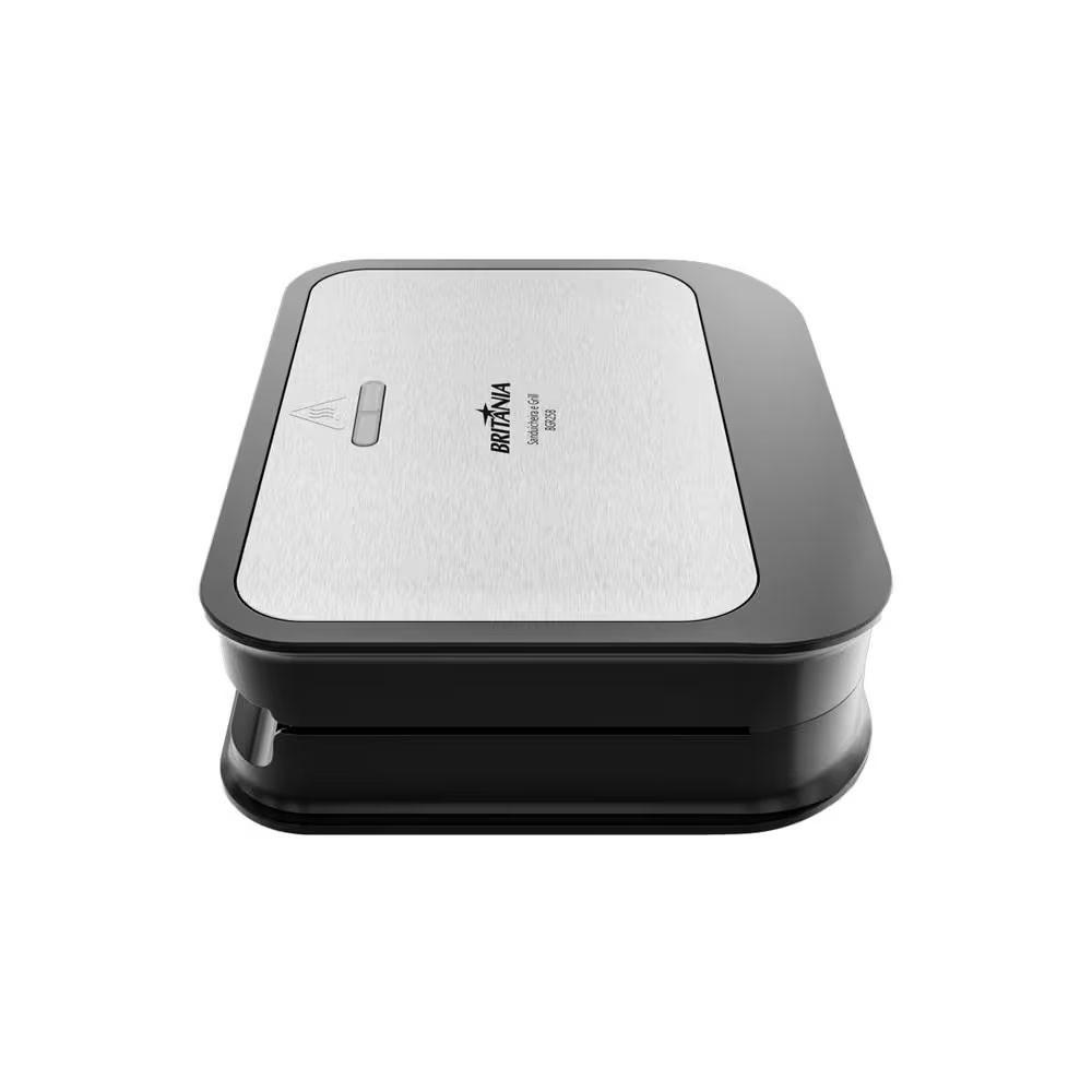 Sanduicheira Grill Britânia Bgr25b Pt Inox