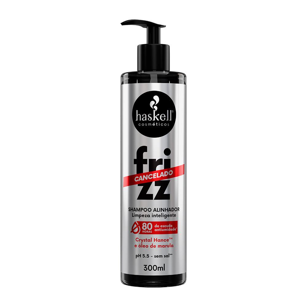 Shampoo Alinhador Frizz Cancelado 300ml Haskell Tratamento Antifrizz