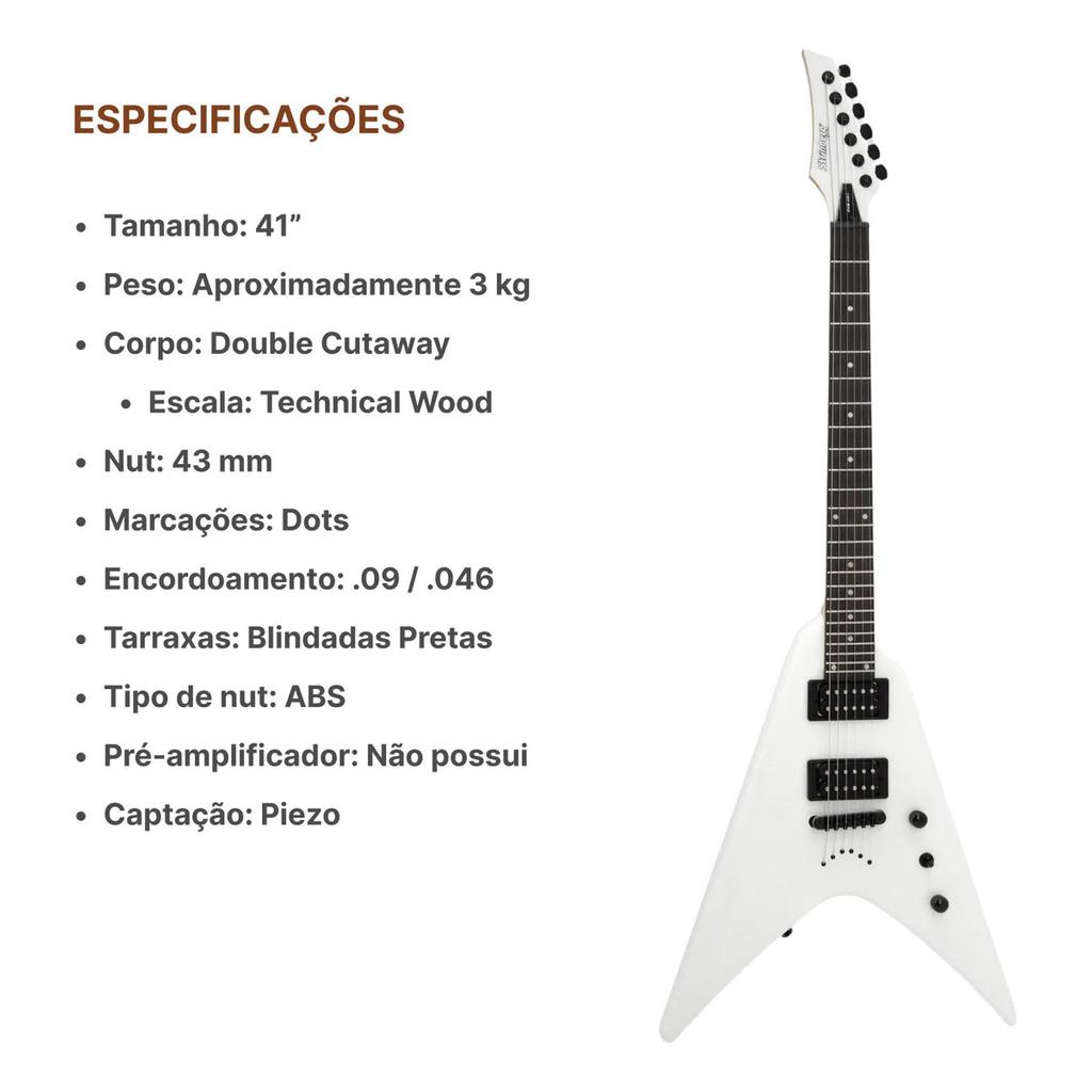 Guitarra Strinberg Fvs450 Hh Ponte Fixa Destro Pw Technical