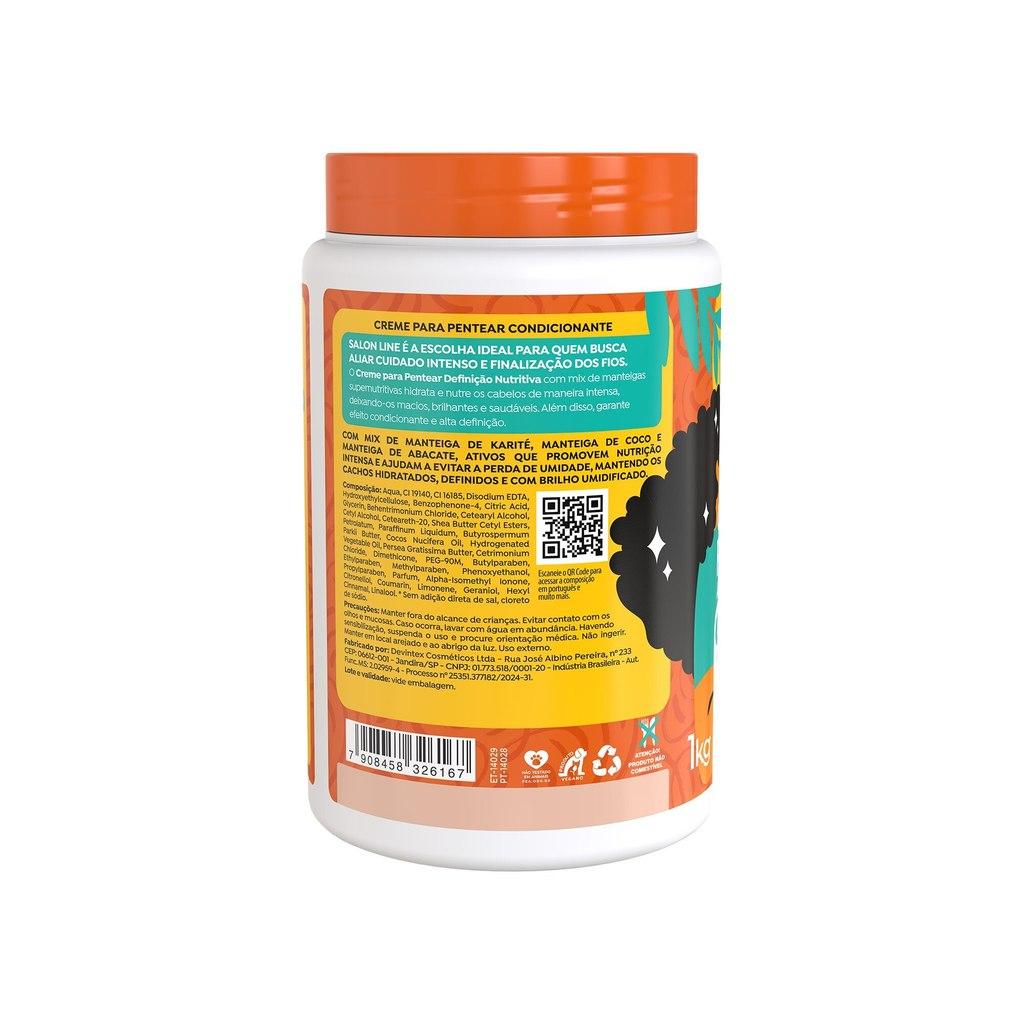 Creme Para Pentear Definição Nutritiva 1kg