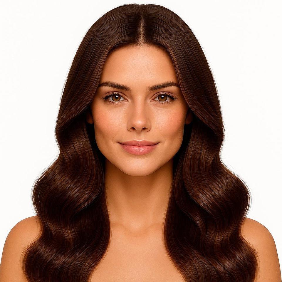 Coloração Profissional 5.77 Cabelo Castanho Tinta Capilar Premium Prohall