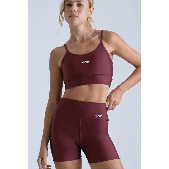 Conjunto Fitness Legging Softblack + Top Alça Digital Açaí Proteção Uv50+ Tecnologia Dry Cós Alto Zero Transparência