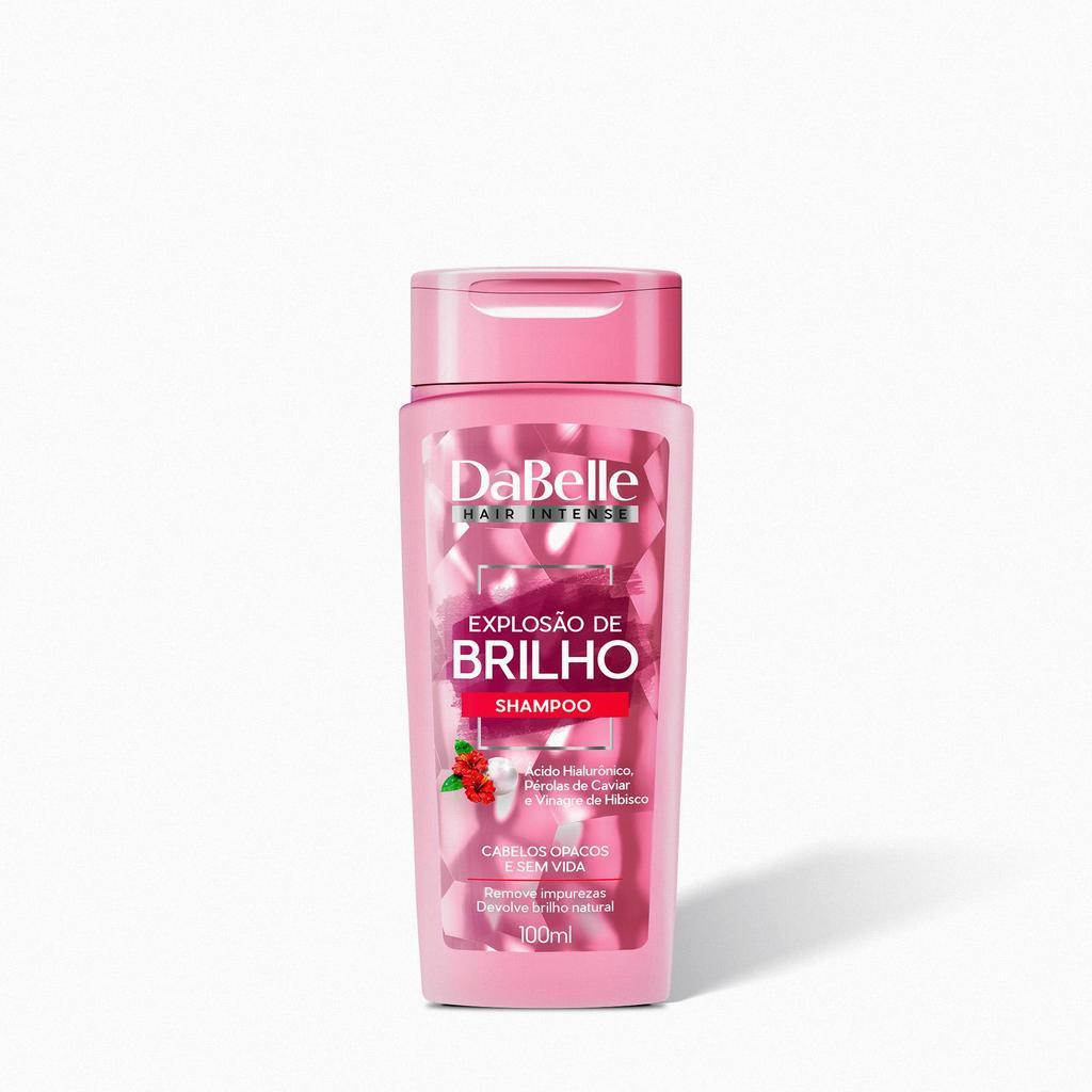 Mini Shampoo Explosão De Brilho Dabelle Hair 100ml