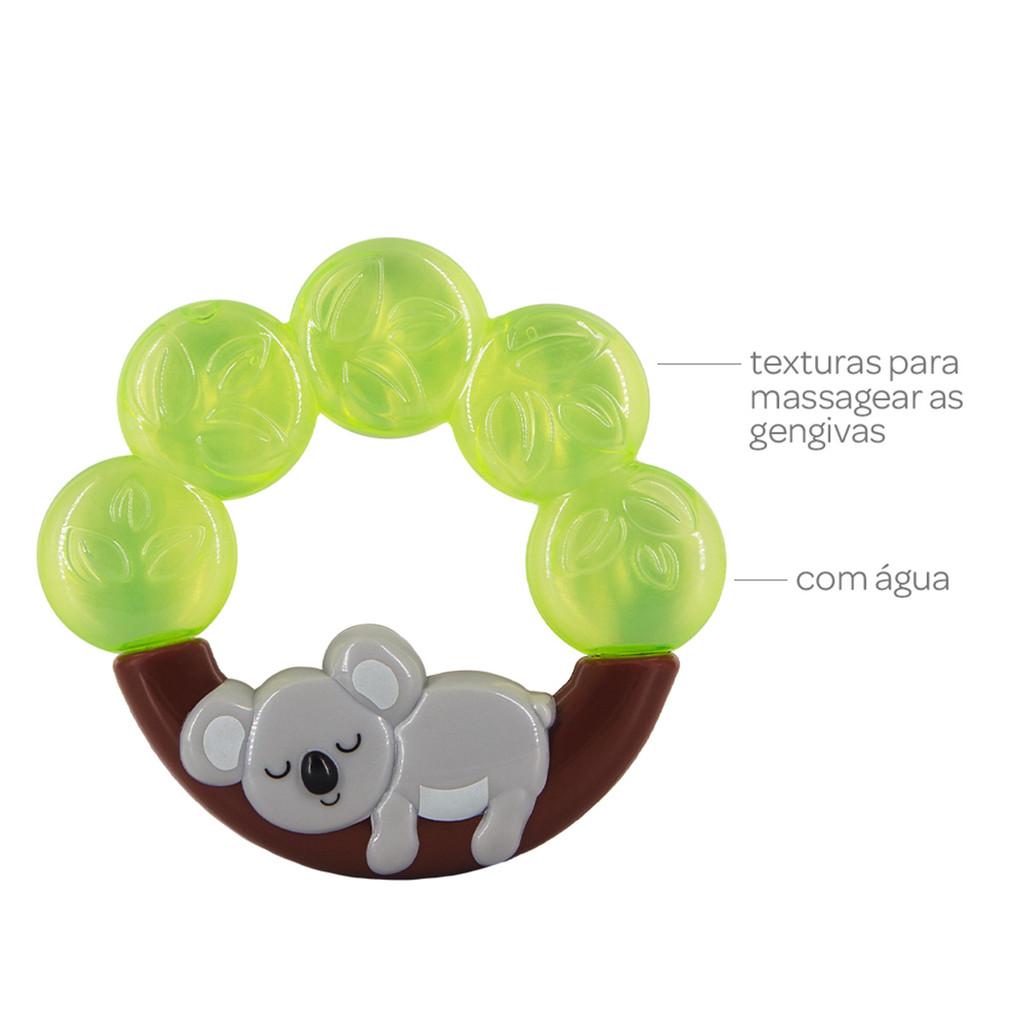 Mordedor Infantil Buba Massageador Gengiva Com Água Coala