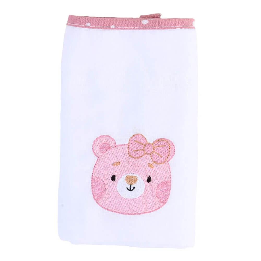 Fralda Baby Gijo Com 03 Unidades 70x68 Cute Animals Menina