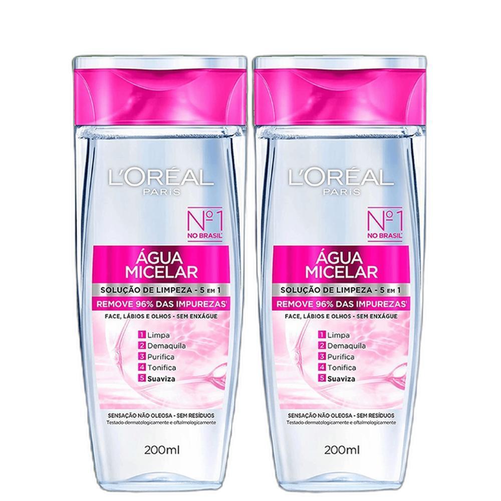 Kit L Oréal Paris Dermo Expertise Água Micelar 2x200ml