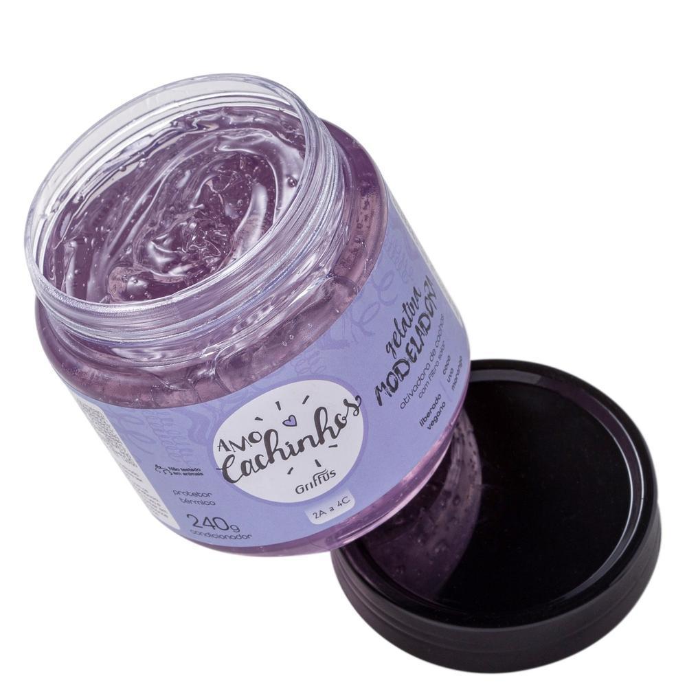 Griffus Amo Cachinhos - Gelatina Ativadora De Cachos 240g