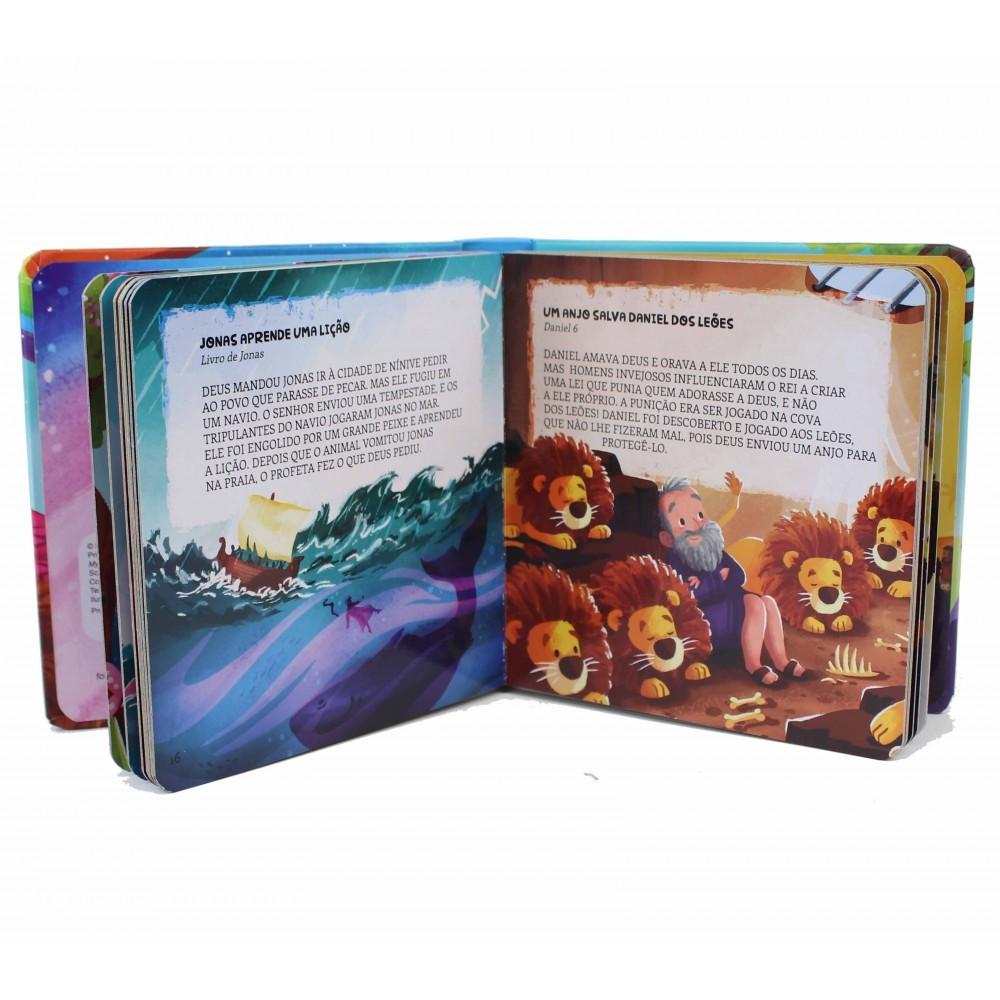 Livro Bíblia Do Bebê - Lindas Histórias Bíblicas Com Alça