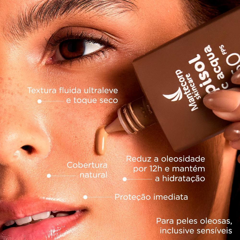 Protetor Solar Episol Sec Acqua FPS 60 Médio Escuro 40ml